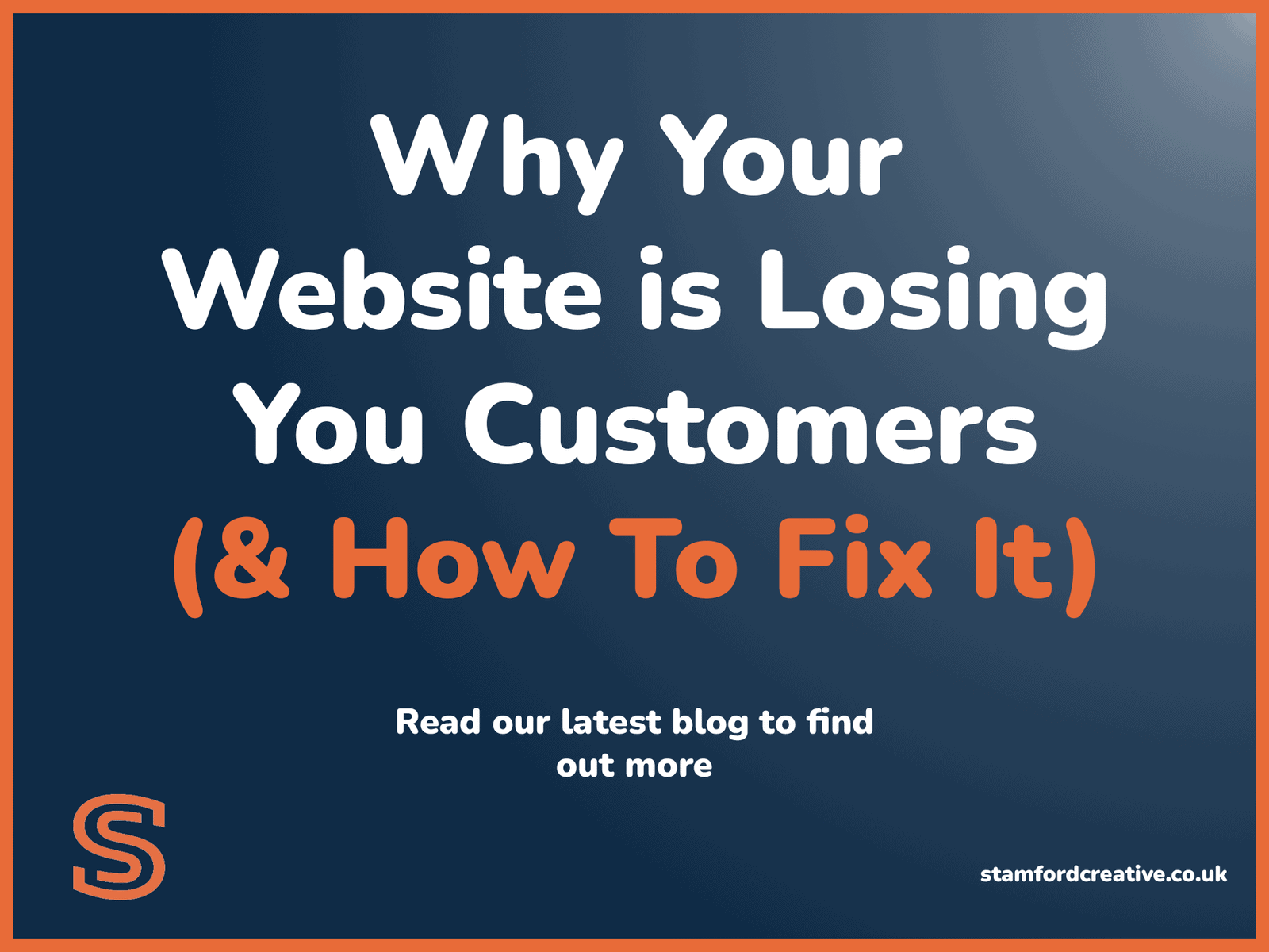 Common website issues causing customer loss and how to fix them.