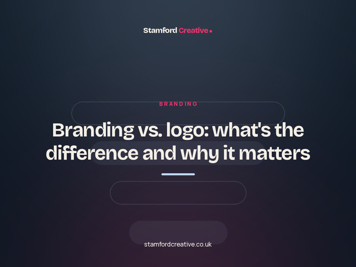Stamford Creative article: “Branding vs. logo: what’s the difference and why it matters”.